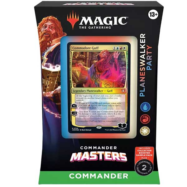 Kartová hra Magic: The Gathering Commander Commander Masters Planeswalker Party Commander Deck