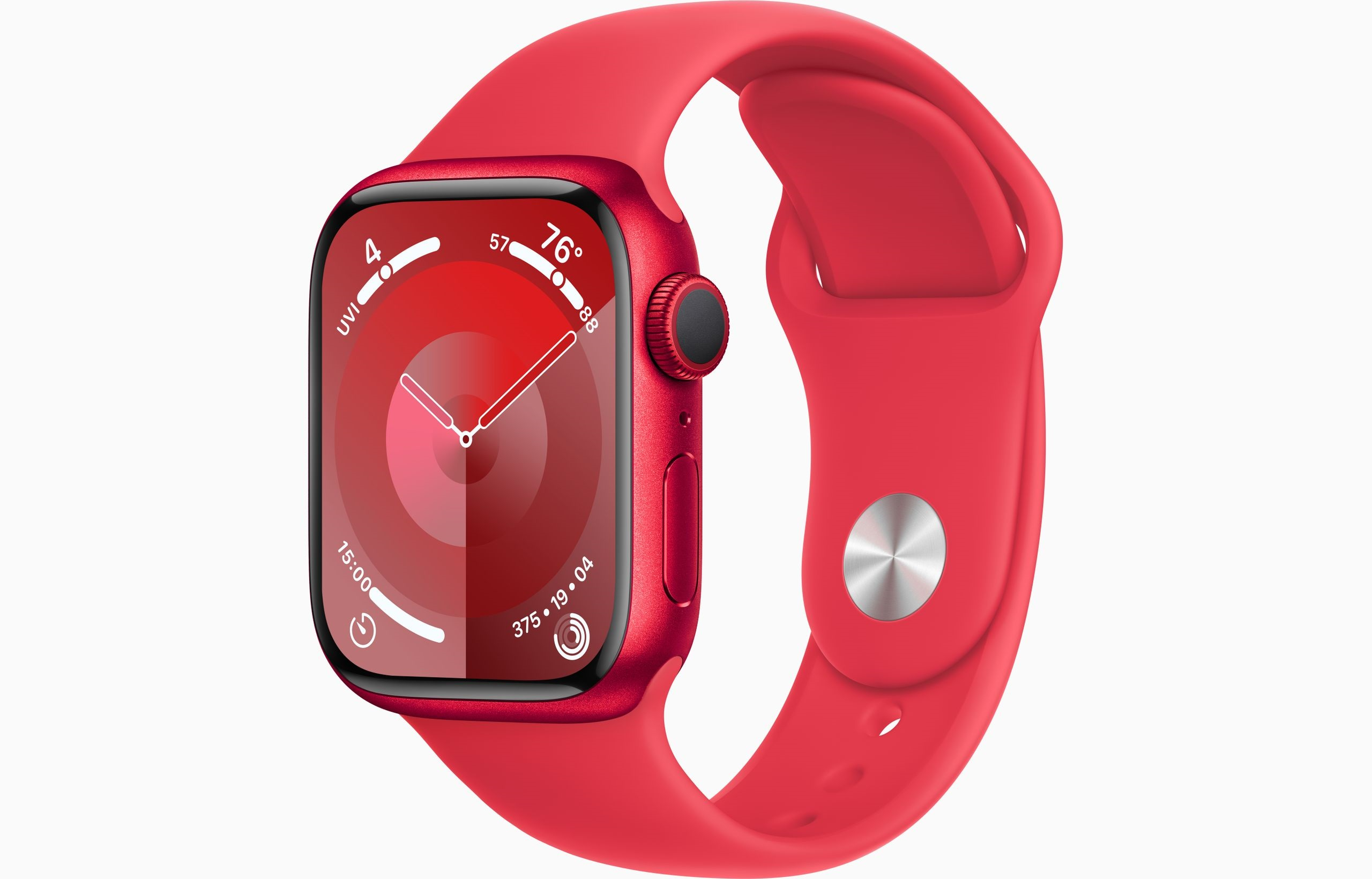 Smart hodinky Apple Watch Series 9 GPS 45 mm (PRODUCT)RED hliník M/L
