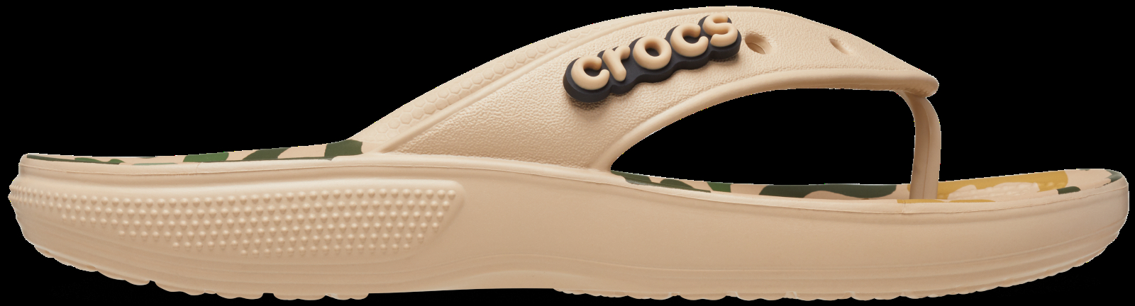 Kvinnors Crocs CLASSIC Camo beige träskor 36-37