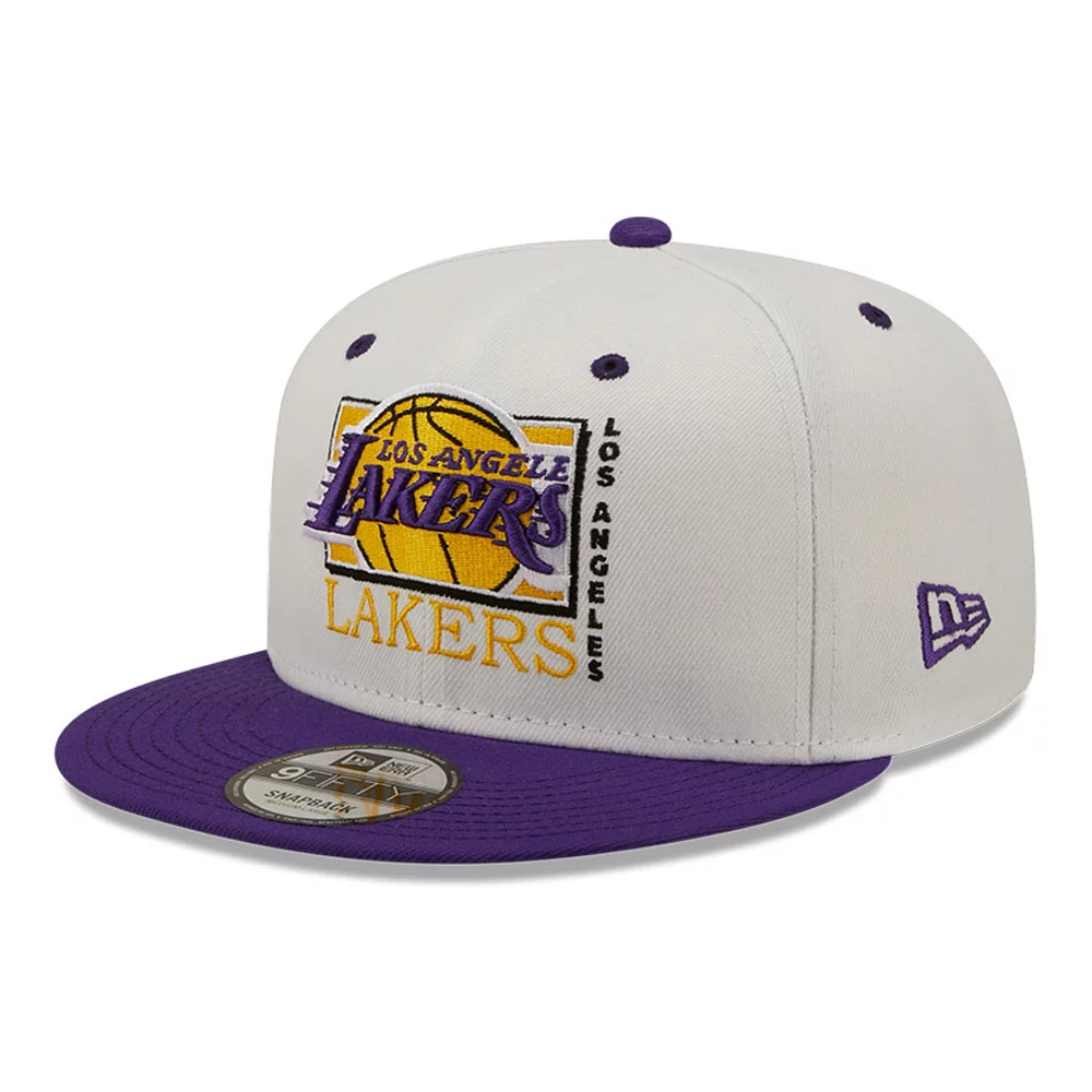 Casquette New Era 9fifty NBA Los Angeles Lakers White 60240368 (S-M) (White)