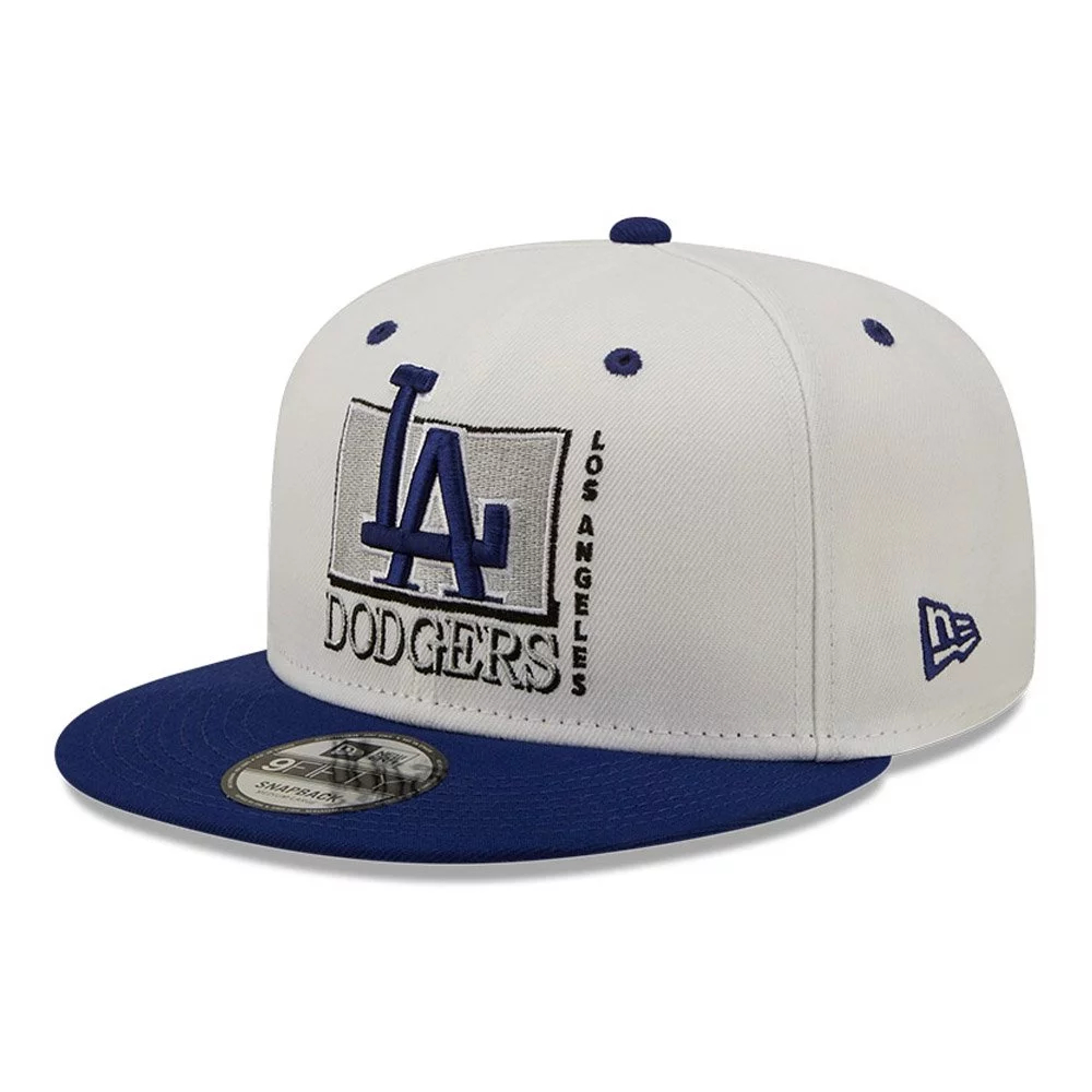 Lippis New Era 9fifty MLB Los Angels Dodgers Valkoinen 60240411 (M-L) (Valkoinen)