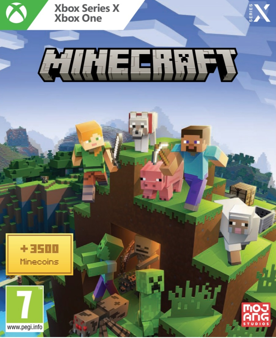 Hra Xbox Minecraft + 3500 Minecoins - Xbox One / Xbox Series X hra