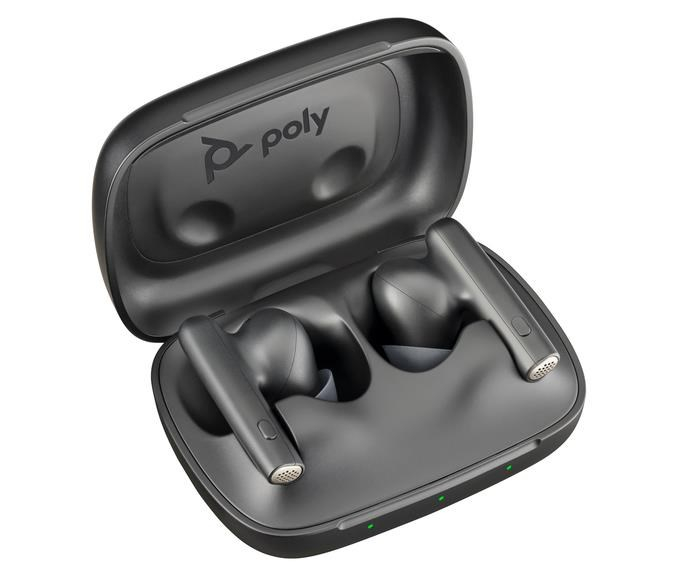 Poly Voyager Free 60 bluetooth headset, BT700 USB-A adaptér, nabíjecí pouzdro, černá