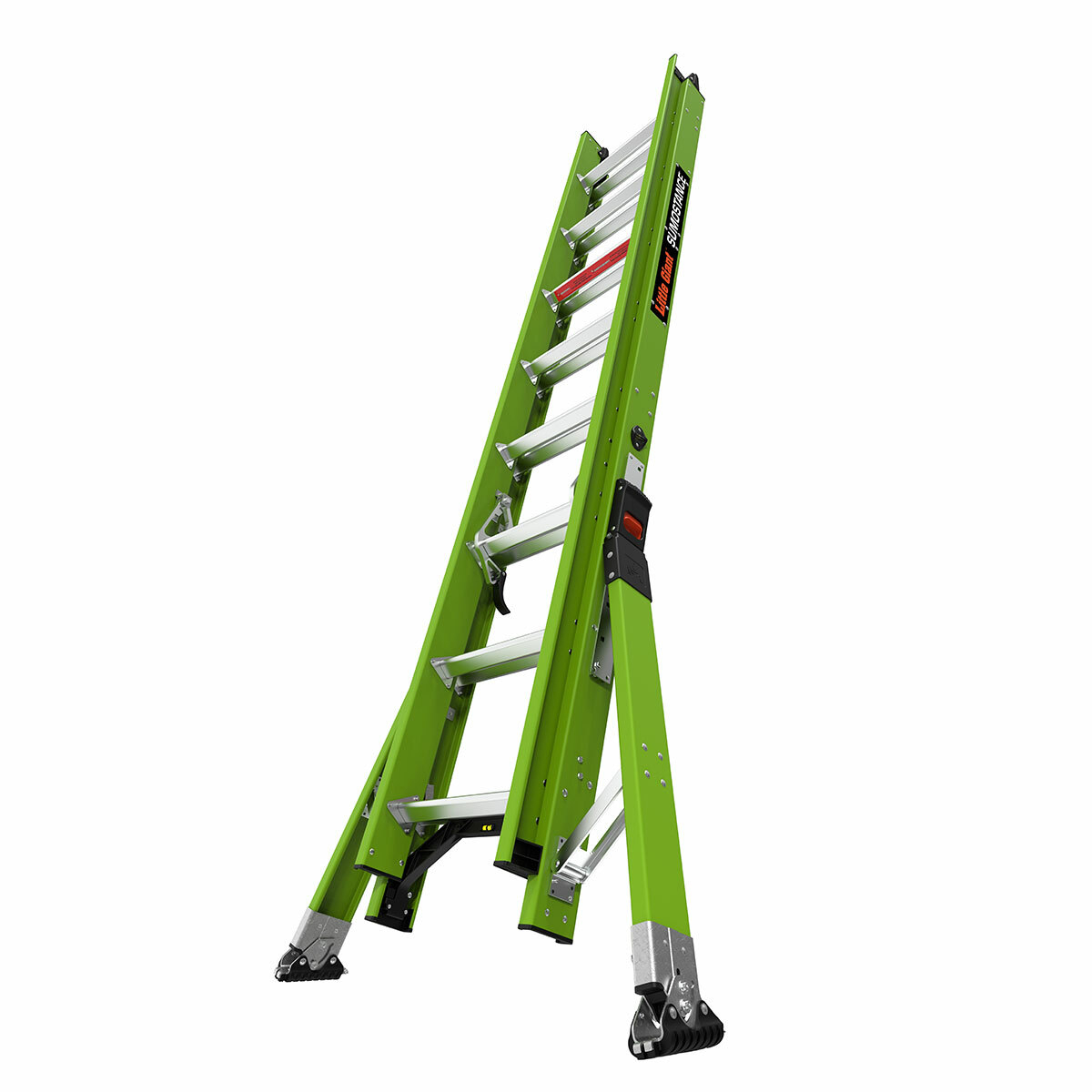 LittleGiant Fiberglass Ladder SUMOSTANCE™, 2 x 8 telescopic