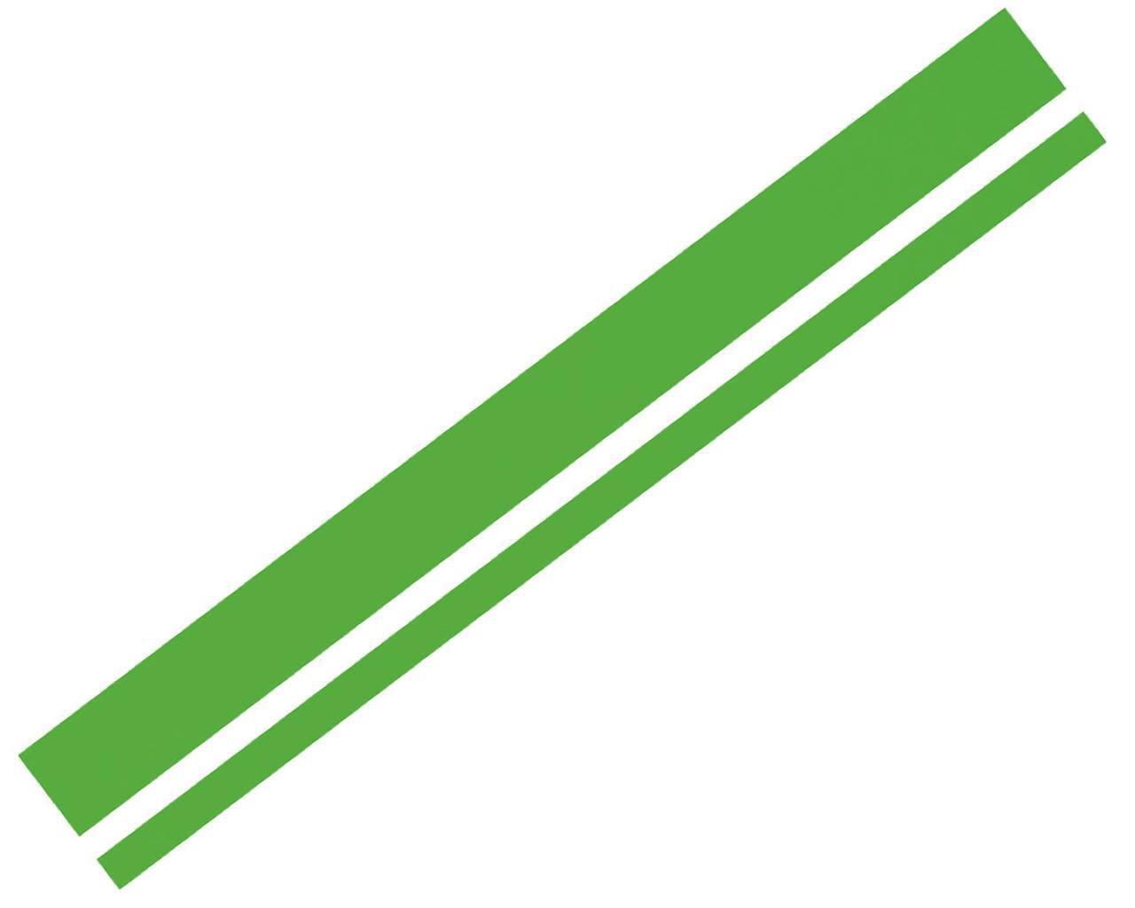 Nálepka na karoserii auta Foliatec - Linie neonově zelená 2ks