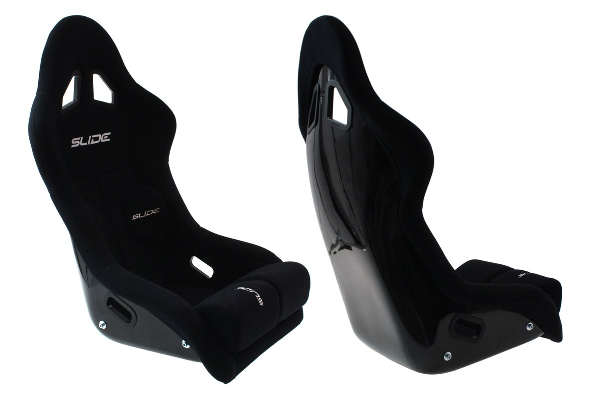 Športová sedačka Slide GT FIA Suede Black