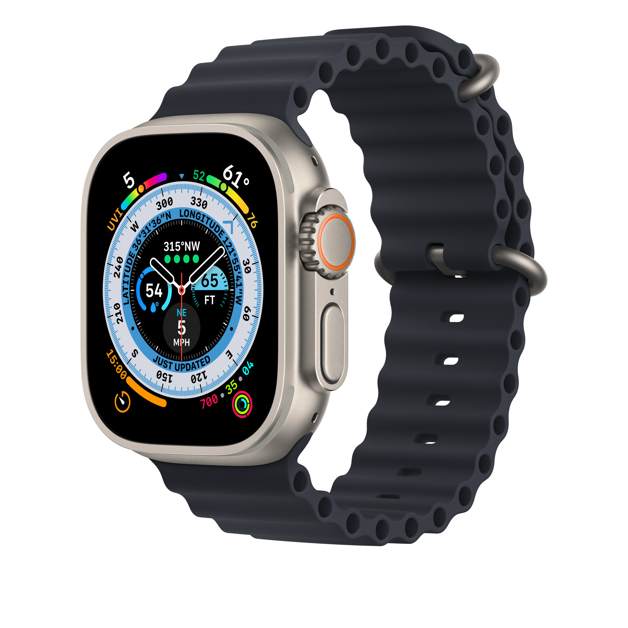 Apple Watch Ultra GPS + Cellular, koperta Titan 49 mm – używany A