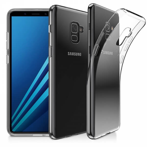 Transparentné Slim silikónové puzdro pre samsung Model Samsung: Galaxy A8 (2018)