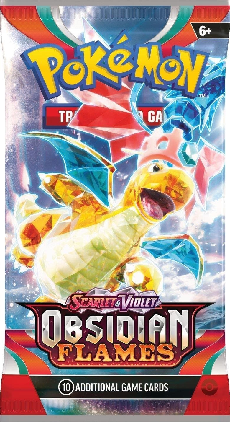 Kártyajáték Pokémon TCG: SV03 Obsidian Flames - Booster