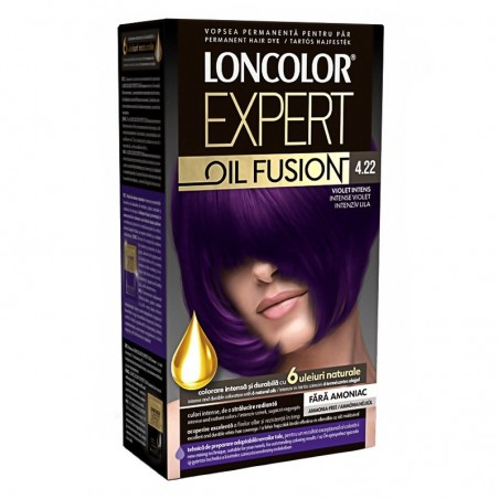 Vopsea de Par Permanenta Loncolor Expert Oil Fusion 4.22 Violet Intens, 100 ml...