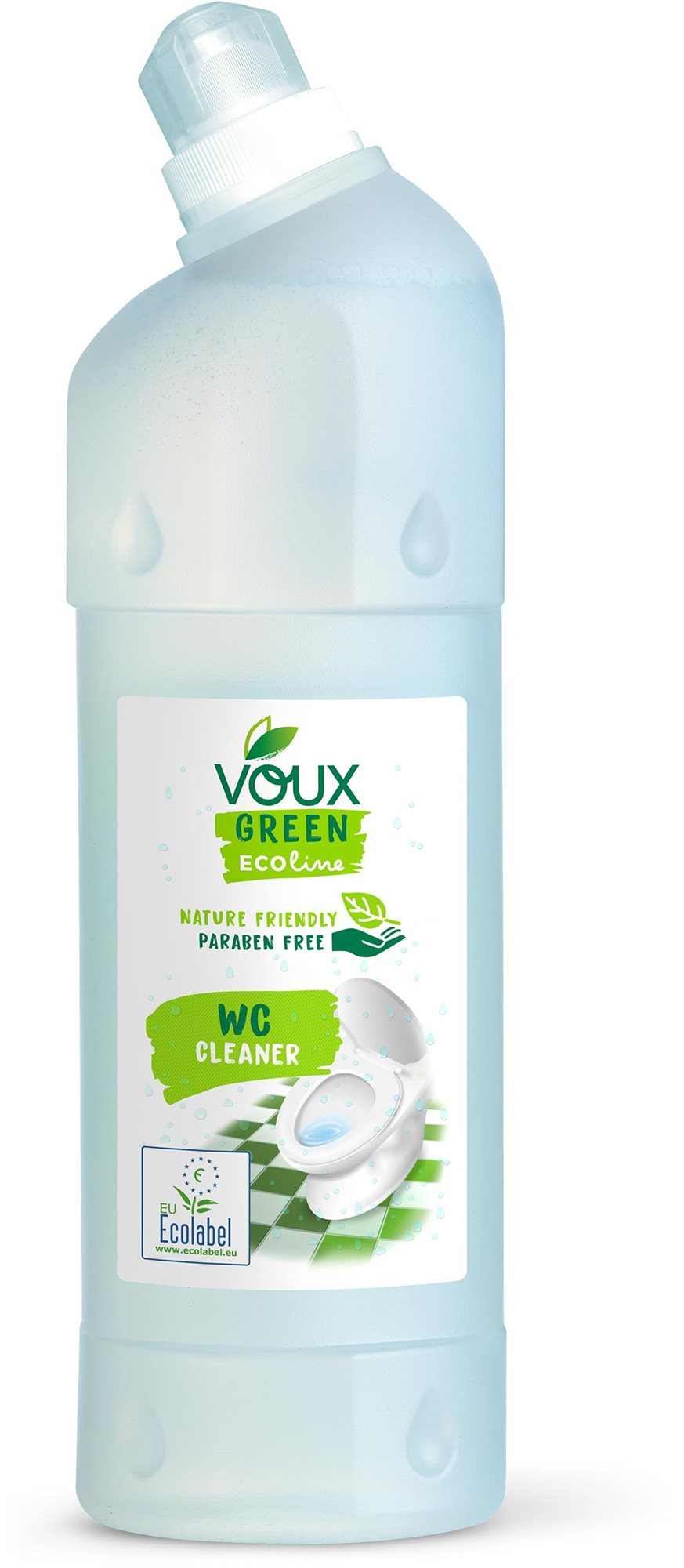 Öko WC-tisztító gél VOUX Green Ecoline WC és szaniter tisztítószer 1 l