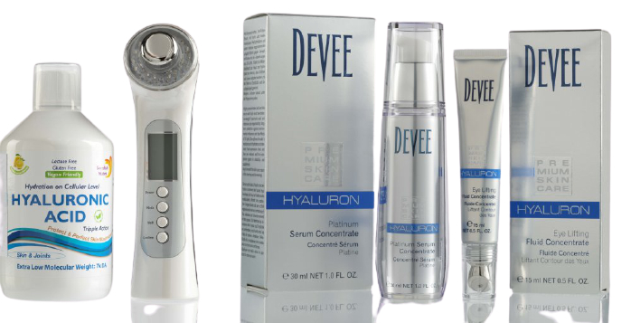 Package over 30 years (iron Profi5v1, hyaluronic acid supplement, Devee Hyaluron cosmetics)