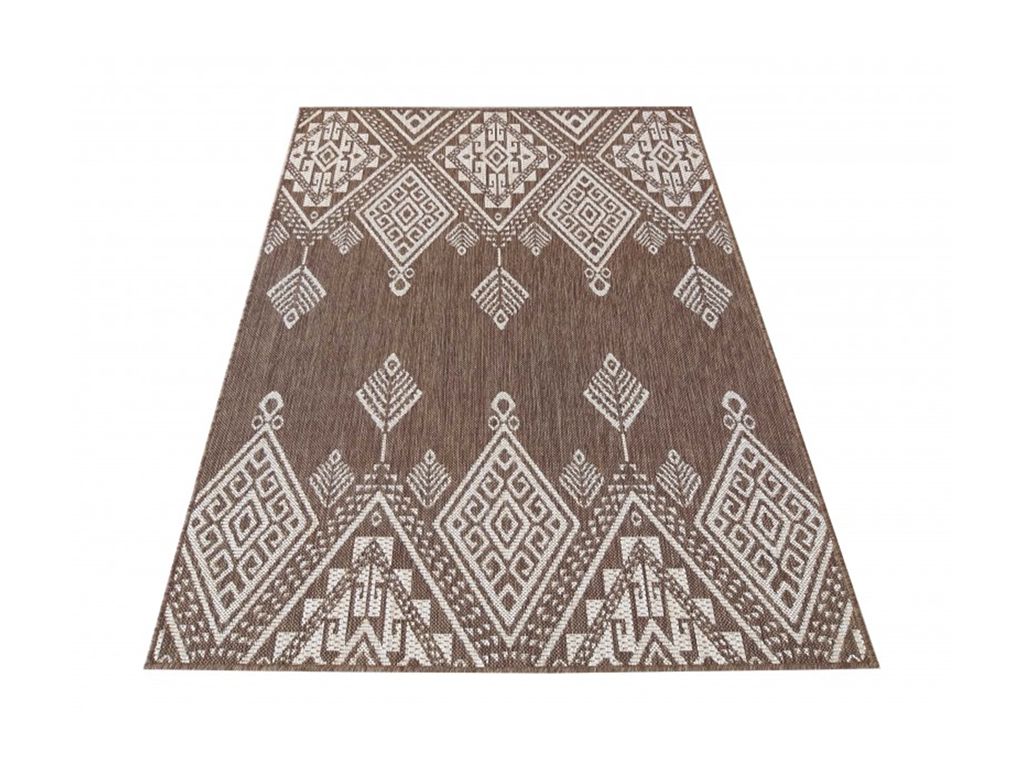 DY Hnedý moderný koberec Zara 13 Rozmer: 200x290 cm