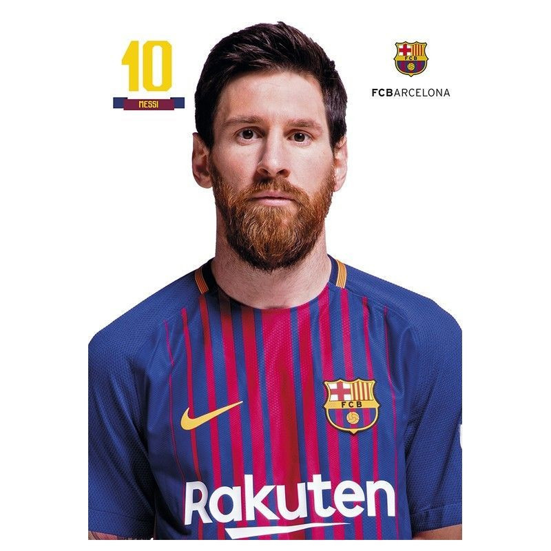 A4 Postcard / FC Barcelona / Messi