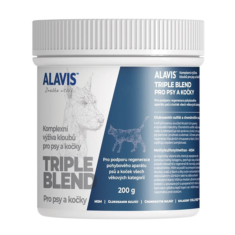 ALAVIS Triple Blend pre psov a mačky 200 g