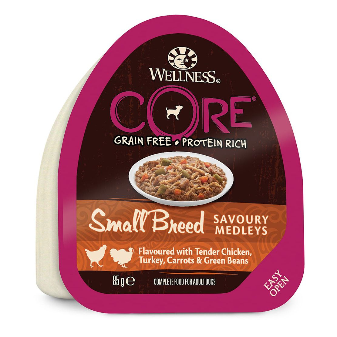 Wellness CORE Dog Small Breed pui & curcan 85 g
