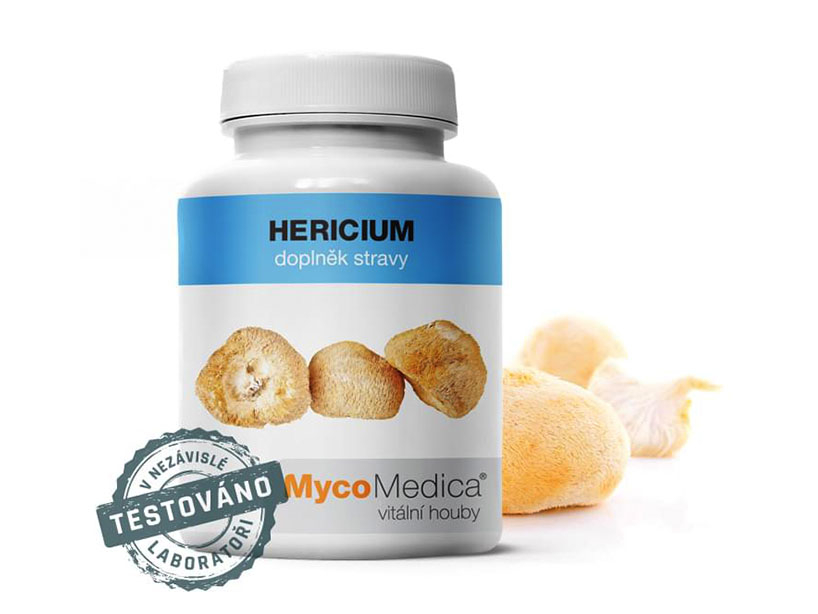 MycoMedica Hericium 30 % 90 kapslí