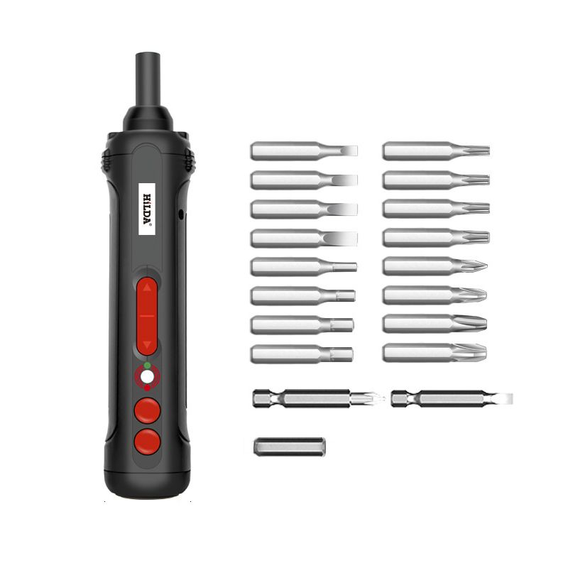 Hilda electric screwdriver with electric current detector