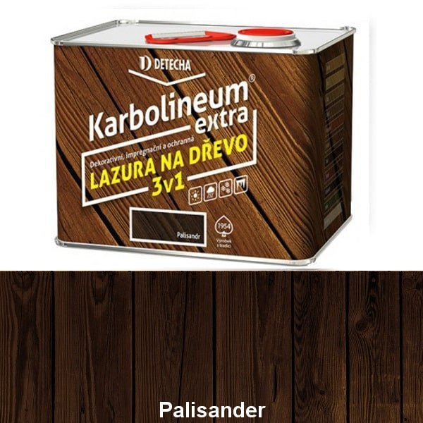 KARBOLINEUM Extra na drevo palisander, sud 160 kg