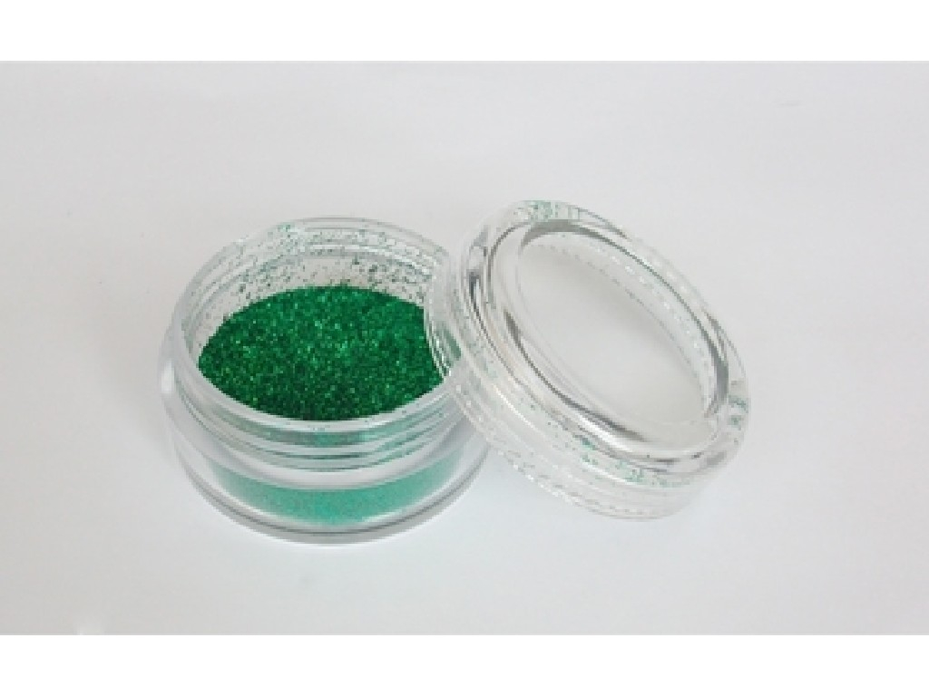 Třpytivý prášek - Green 30 ml