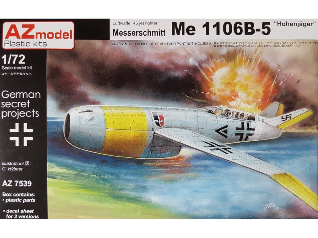 AKCE 1/72 Me 1106B-5 Hohenjager