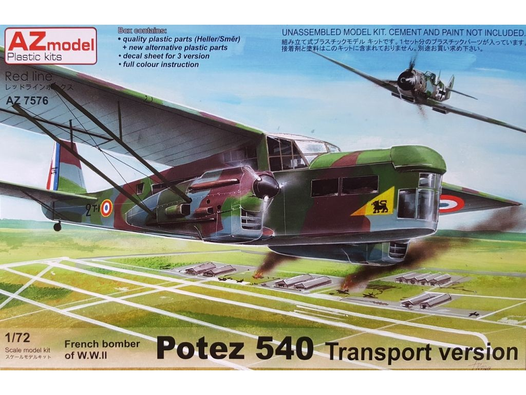 AKCE 1/72 Potez P-540T transport