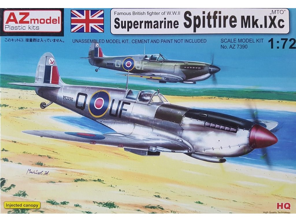 AKCE 1/72 Spitfire Mk.IXC MTO