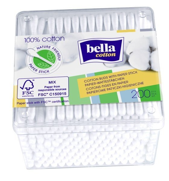 Bella Cotton vatové tyčinky 200 ks