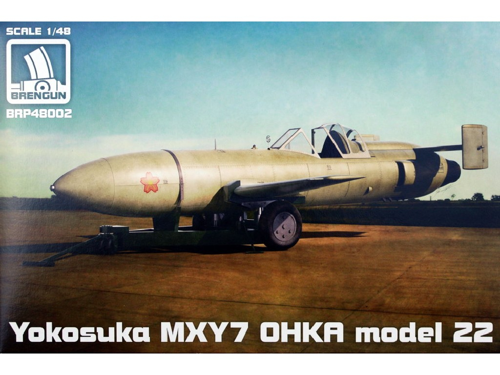 AKCE 1/48 Yokosuka MXY7 OHKA Model 22 (plastic kit)