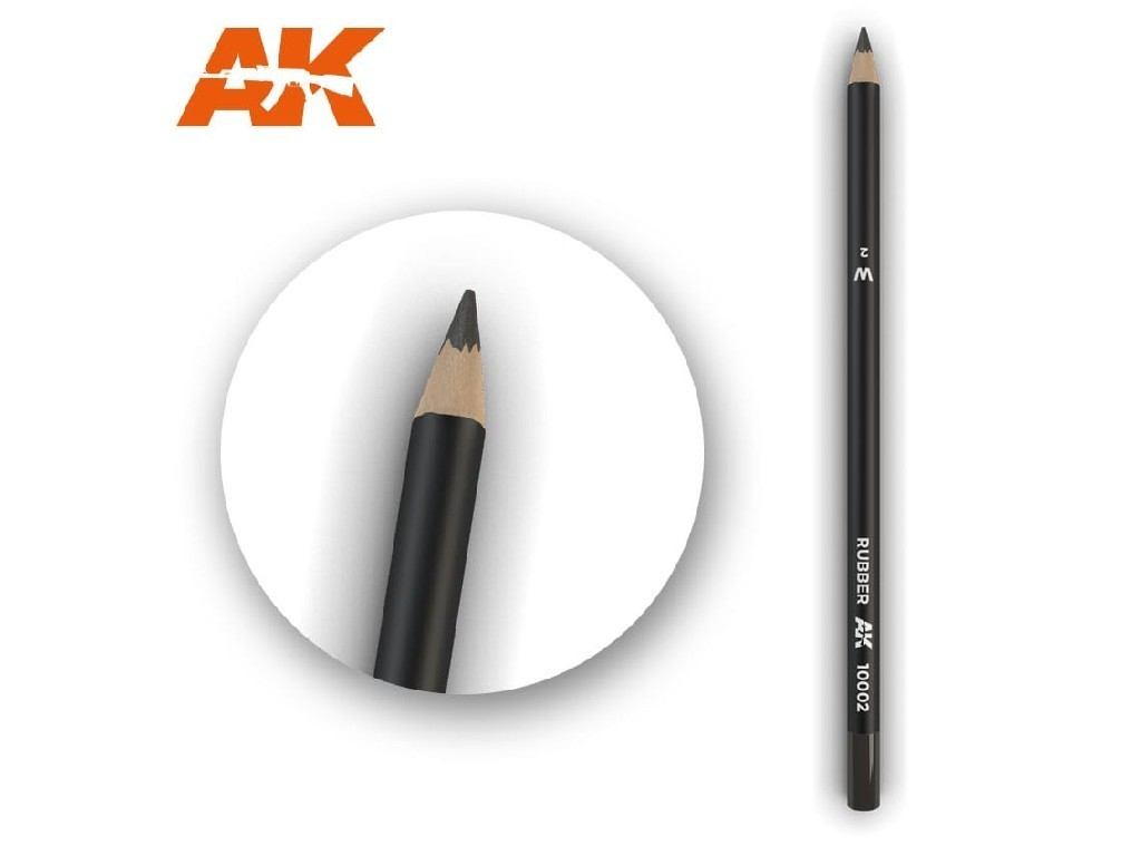 AK Interactive - AK10002 - Akvarelová tužka na odřeniny - Rubber