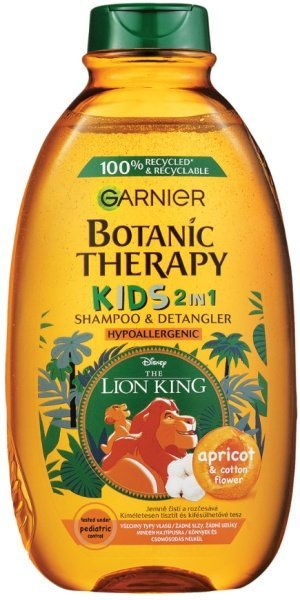 Botanic Therapy Disney Kids 2v1 šampón&kondicionér Leví kráľ, marhuľa, 400 ml