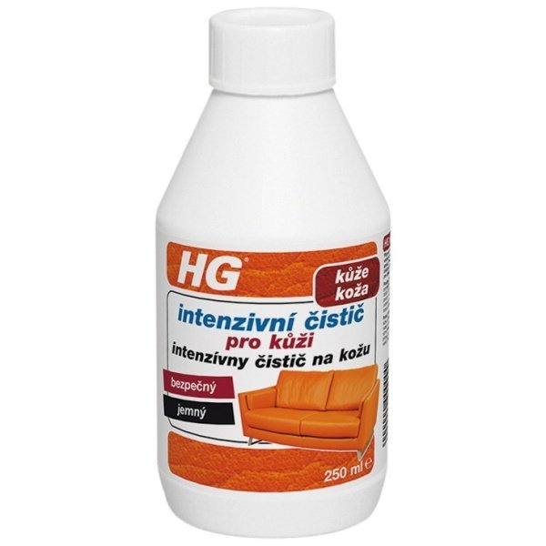 HG intenzívny čistič na kožu 250 ml - 250ml