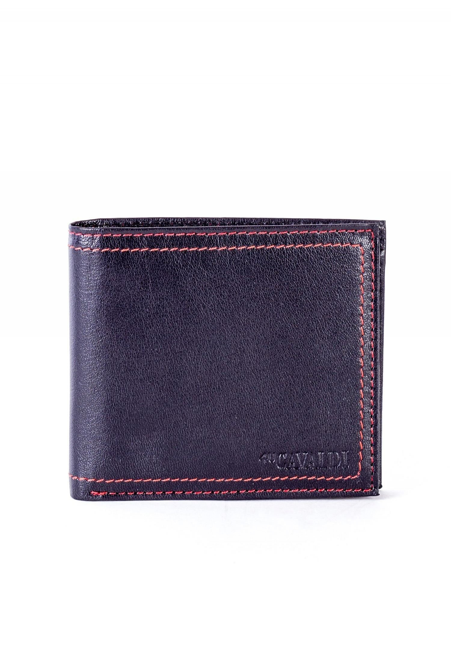 CAVALDI Čierna pánska peňaženka Farba: čierna, Veľkosť: UNI