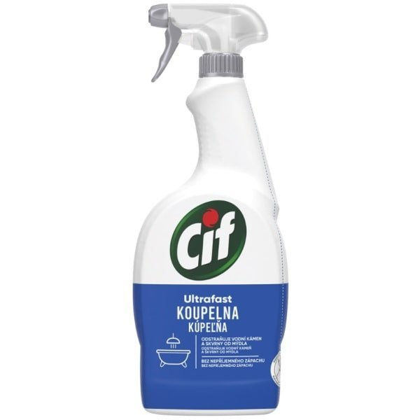 CIF Kúpeľňa Ultrafast, čistiaci sprej 750 ml - kúpeľňa