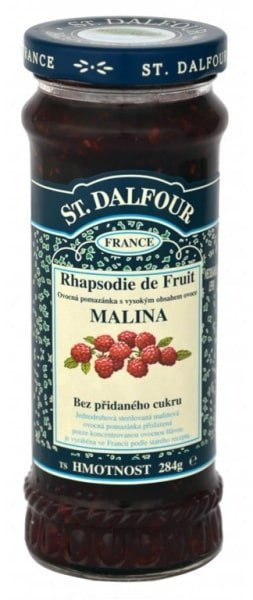 St. Dalfour MALINA, ovocná pomazánka 284 g - malina