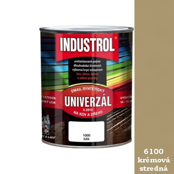 Industrol S 2013 6100 krémová stredná 0,75l - 6100