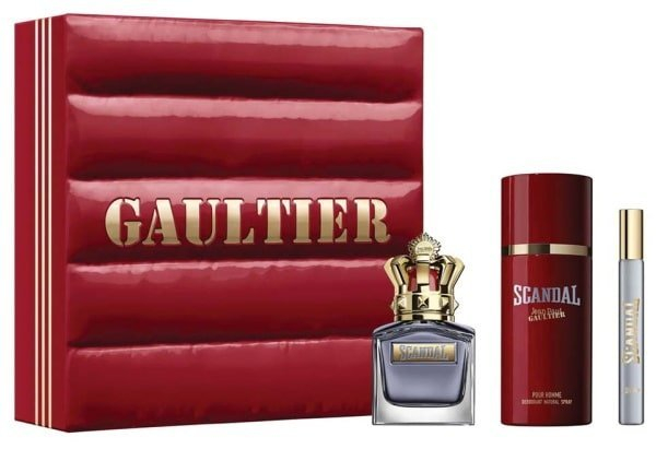 Jean Paul Gaultier Scandal Pour Homme toaletná voda 50 ml + Deo 150 ml + Edt 10 ml - darč. kazeta