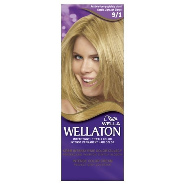 WELLATON farba na vlasy, so sérom s provitamínom B5 9/1 Svetlá blond 1ks - 9/1