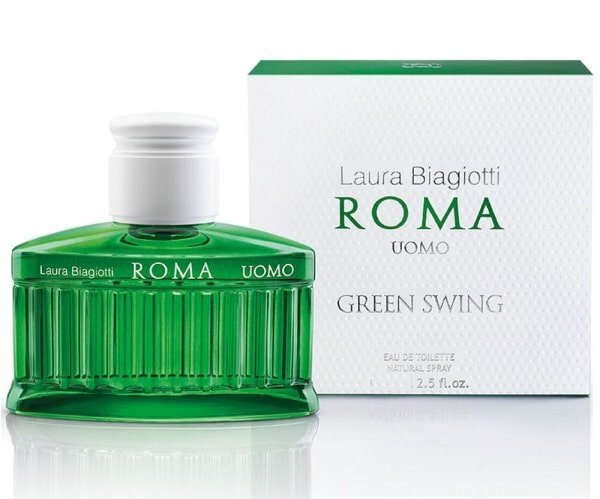 Laura Biagiotti Roma Uomo Green Swing Eau de Toilette para Homem 40 ml - 40ml