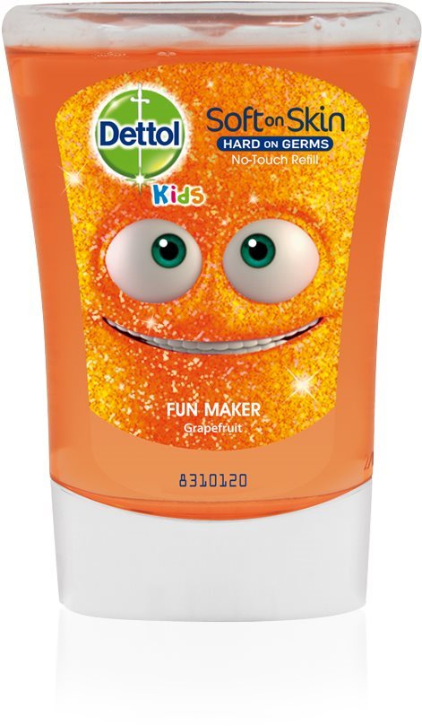 Gyerek szappan DETTOL Kids Fun Maker folyékony szappan utántöltő 250 ml