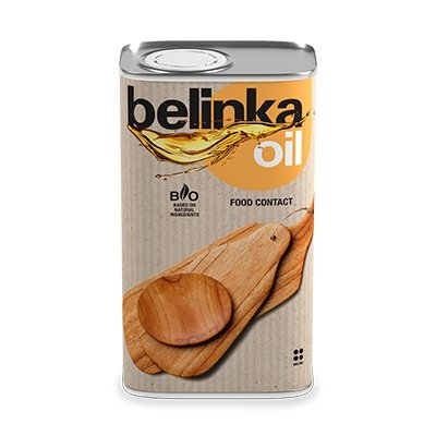 Helios Belinka Olej na drevo v styku s potravinami, BIO bezfarebná impregnácia 0,5l - food contact