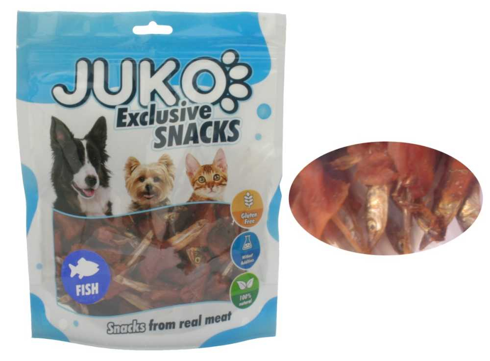Juko Petfood JUKO Snacks Chicken & Fish 250 g