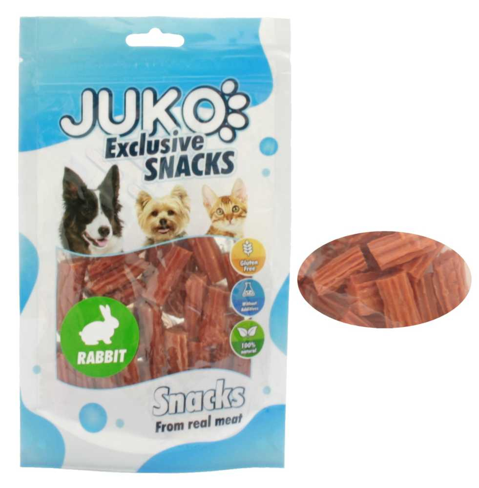 Juko Petfood JUKO Snacks Rabbit spiral stick 2 cm (70 g)
