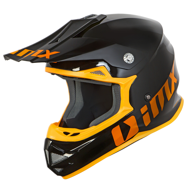 Motocross Helm iMX FMX-01 Play Black/Orange XS (53-54)