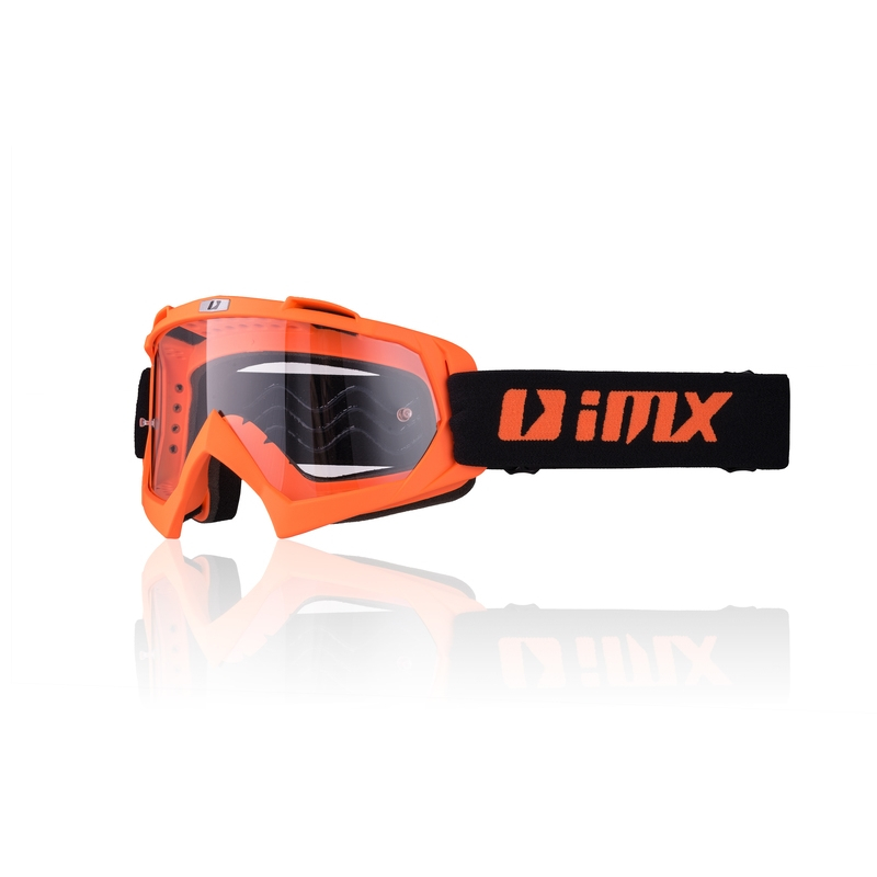 Motokrosové okuliare iMX Racing Mud Orange Matt