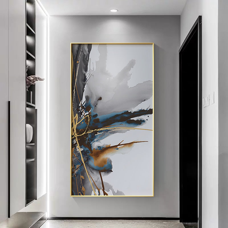 Abstrakte moderne malerier | Minerva Design, 20x35cm / B