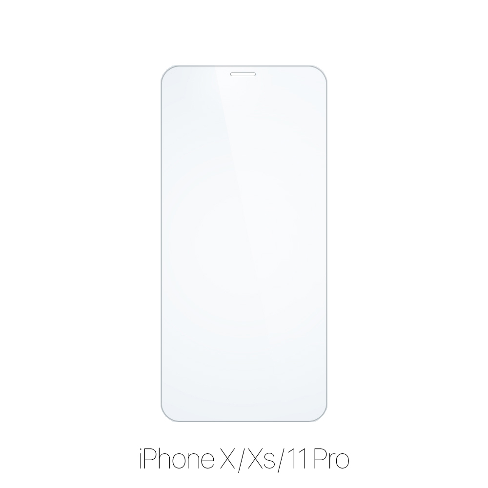 FixPremium Glass - Gehärtetes Glas für iPhone X, Xs und 11 Pro