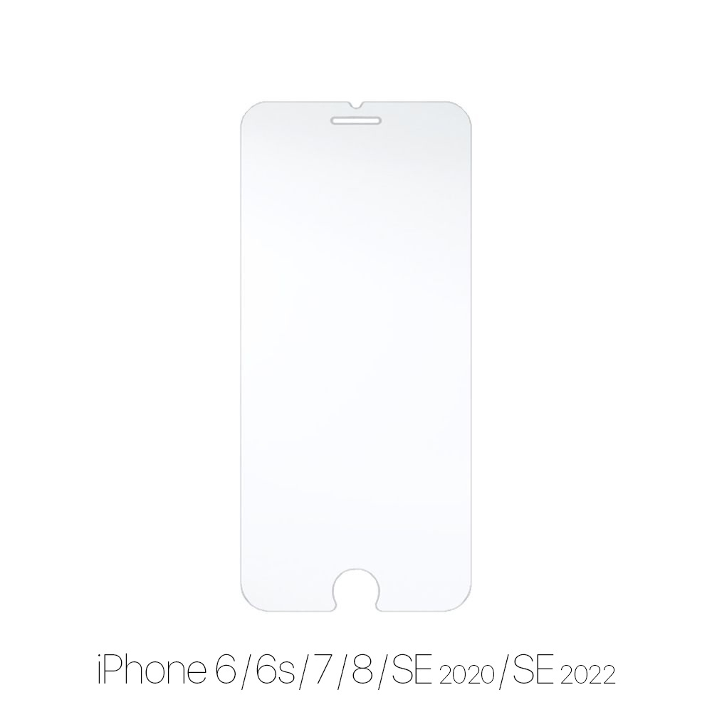 FixPremium Glass - Gehärtetes Glas für iPhone 6, 6s, 7, 8, SE 2020 und SE 2022