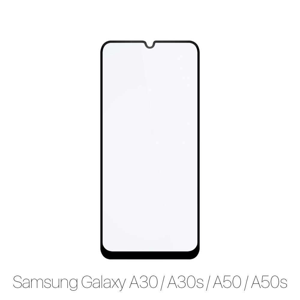 FixPremium FullCover Glass - Gehärtetes Glas für Samsung Galaxy A30, A30s, A50 und A50s