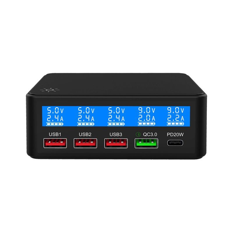 FixPremium - USB-Service-Ladestation mit USB 3.0 und USB-C
